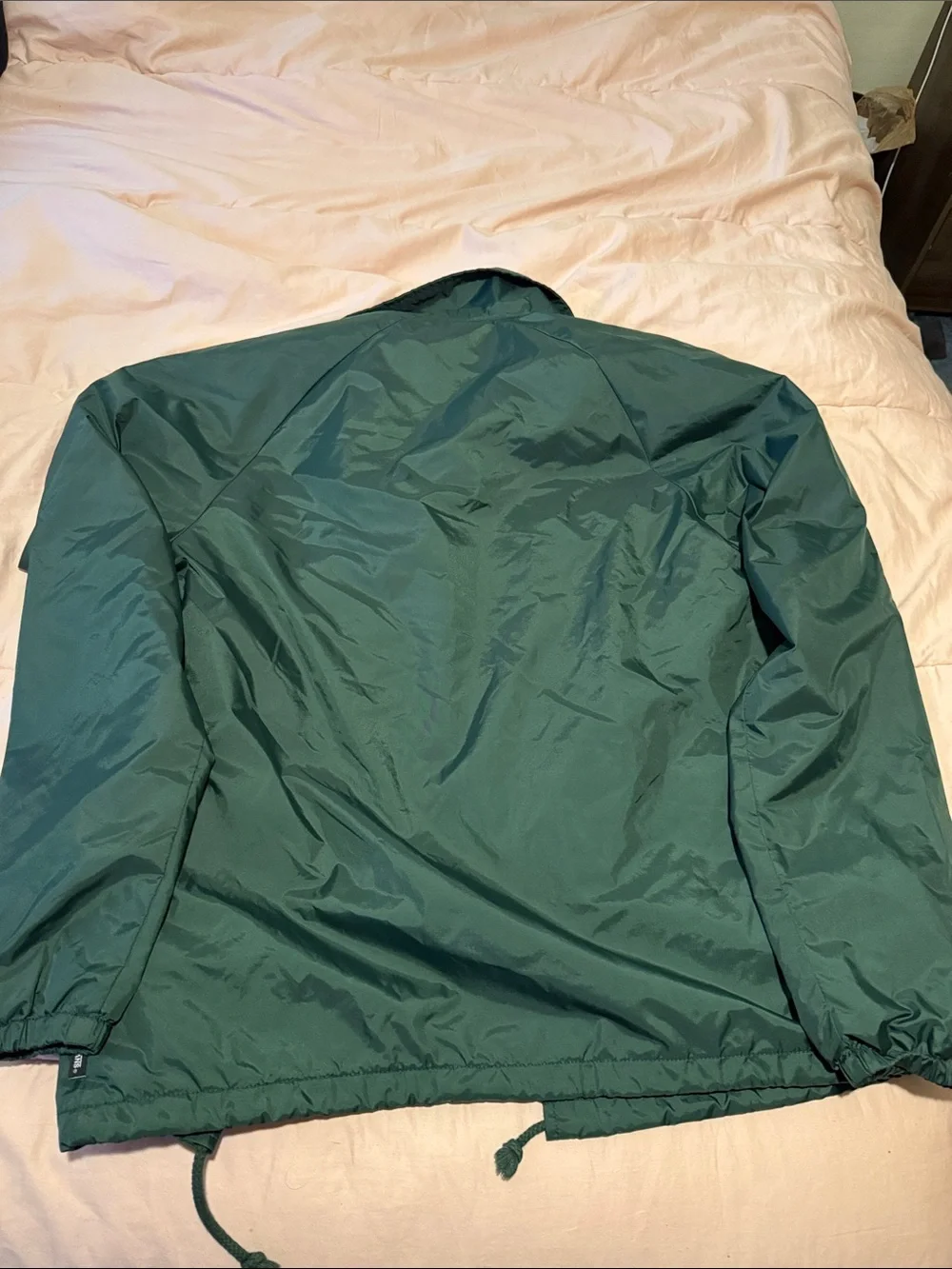Vans Men’s Dark Green Coach Windbreaker Jacket